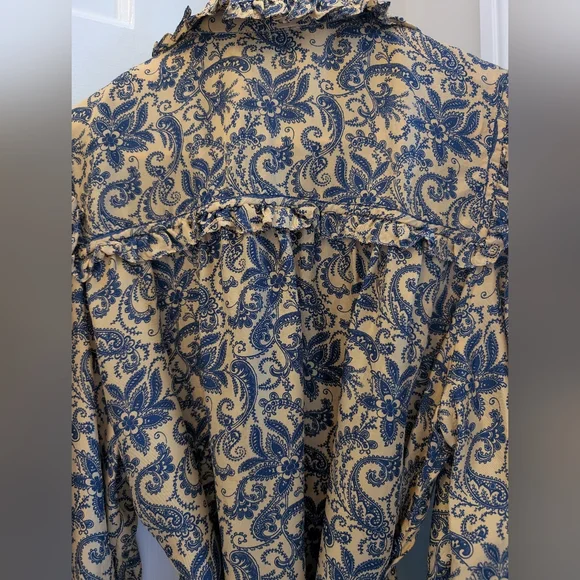 Sandro LS Silk Dress - US 4 /EU 36 - Picture 8 of 10